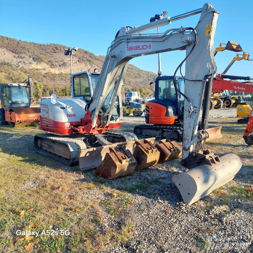 Takeuchi TB 290 Midi rýpadlá 7 t - 12 t