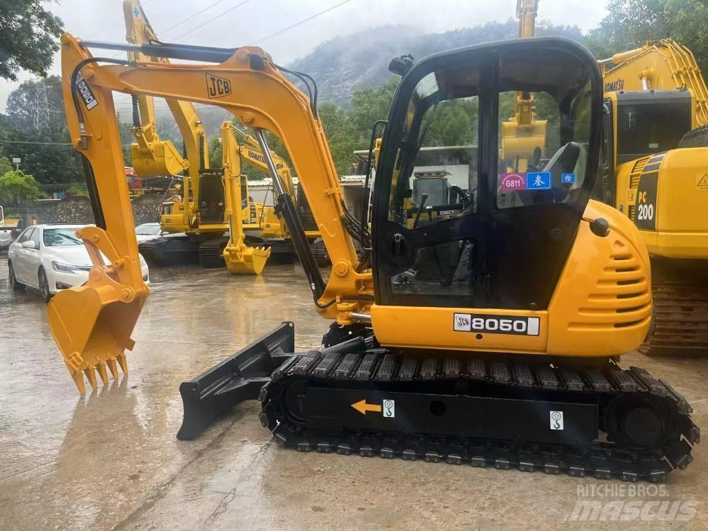 JCB 8050 Pásové rýpadlá