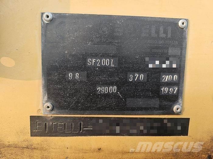 Bitelli SF200 Finišéry