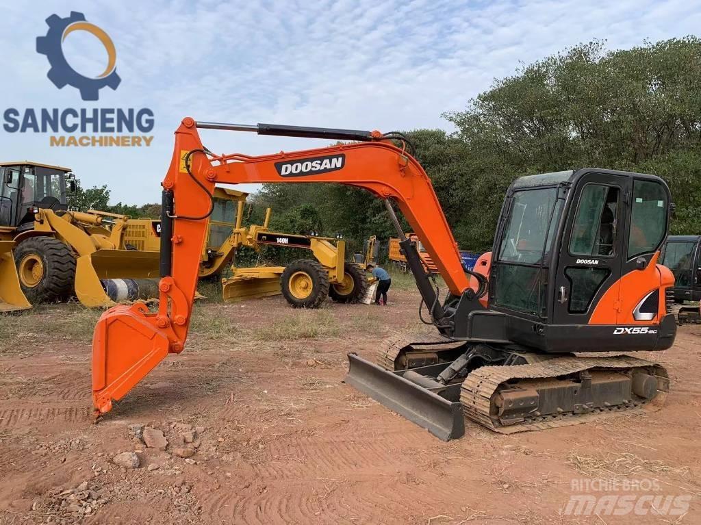 Doosan DX 55 Mini rýpadlá < 7t