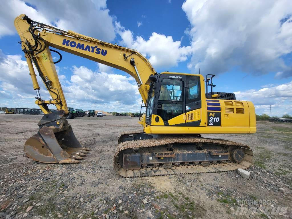 Komatsu PC210-11E0 Pásové rýpadlá