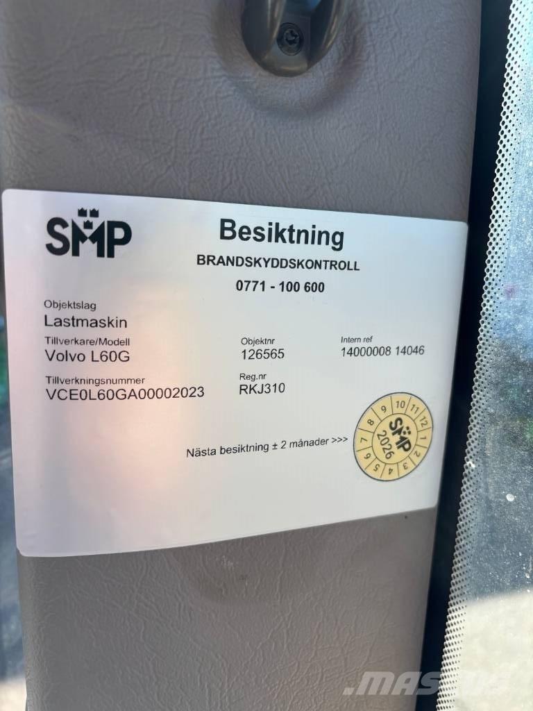 Volvo L 60 G Kolesové nakladače
