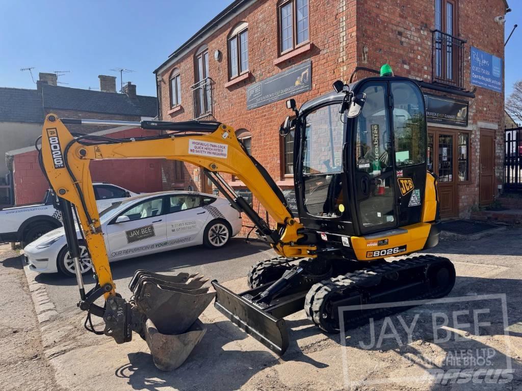 JCB 8026 CTS Mini rýpadlá < 7t