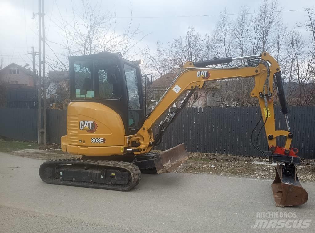 CAT 303 E CR Pásové rýpadlá