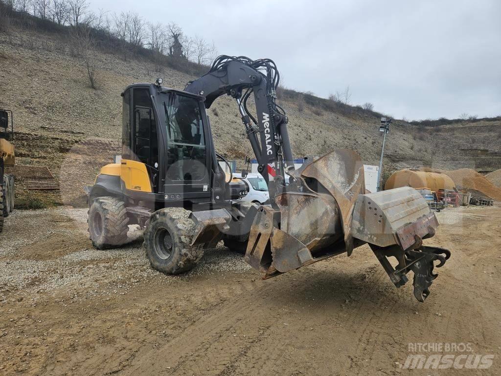 Mecalac 12 M TX Kolesové rýpadlá