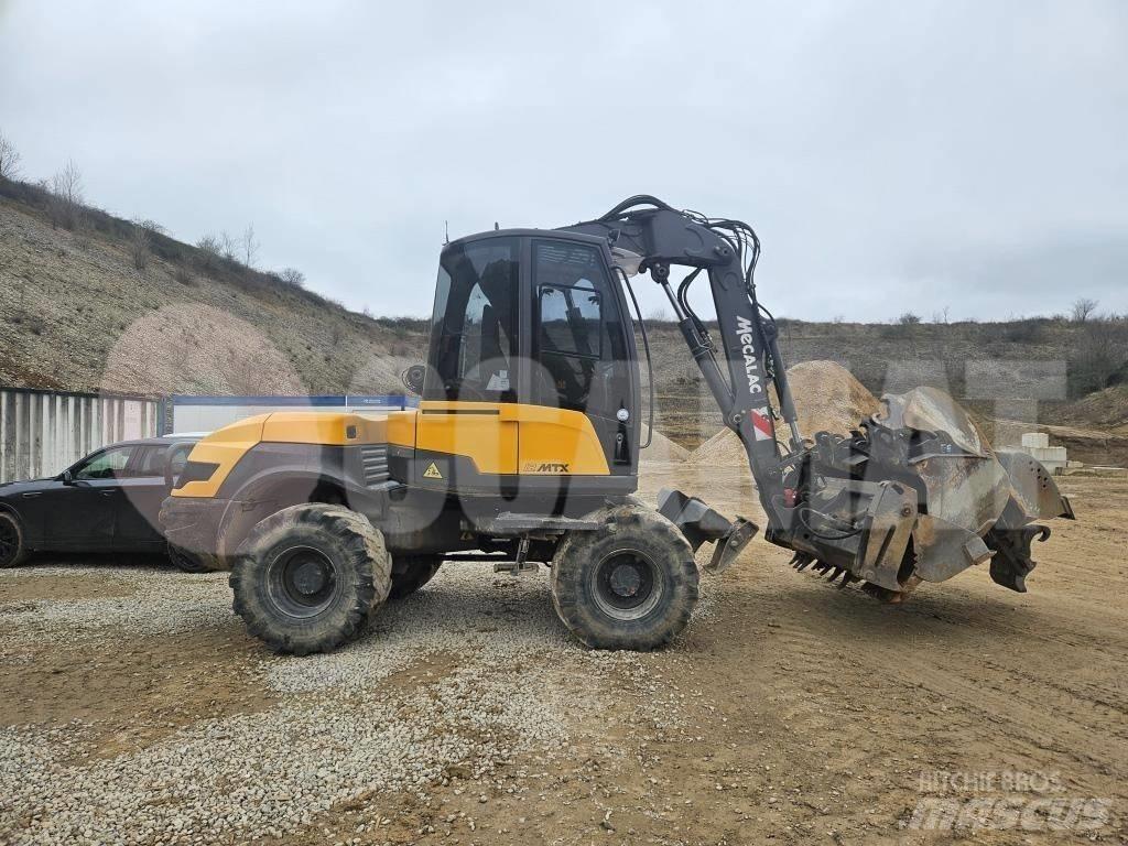 Mecalac 12 M TX Kolesové rýpadlá