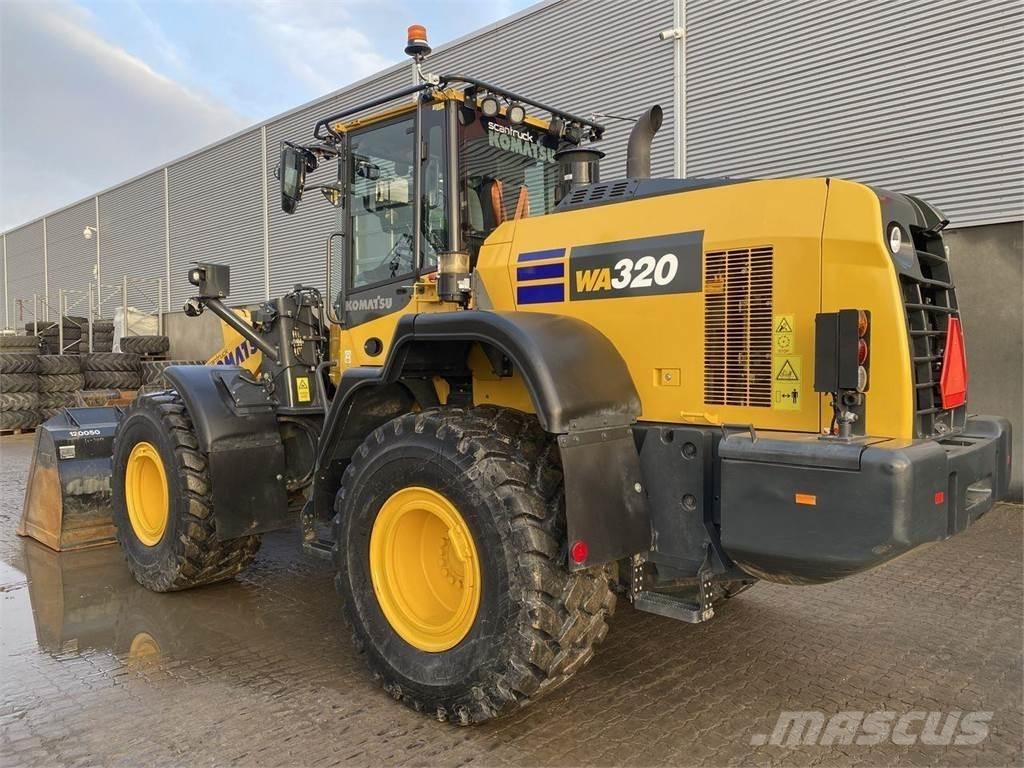 Komatsu WA320-8EO Kolesové nakladače