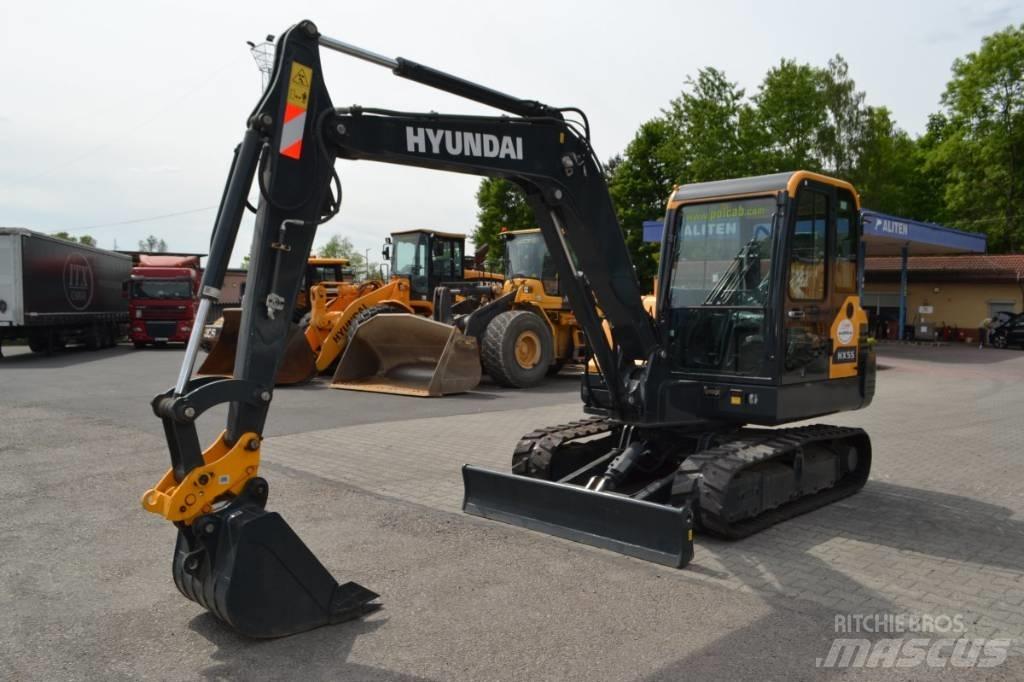 Hyundai HX 55 Mini rýpadlá < 7t