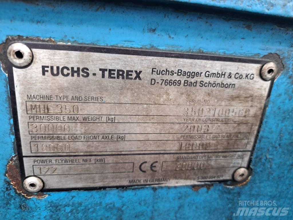 Fuchs MHL350C FQC Stroje pre manipuláciu s odpadom