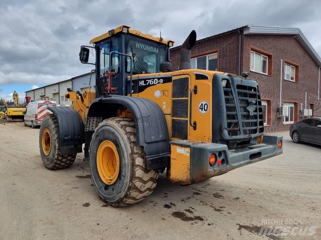Hyundai HL 760-9 Kolesové nakladače