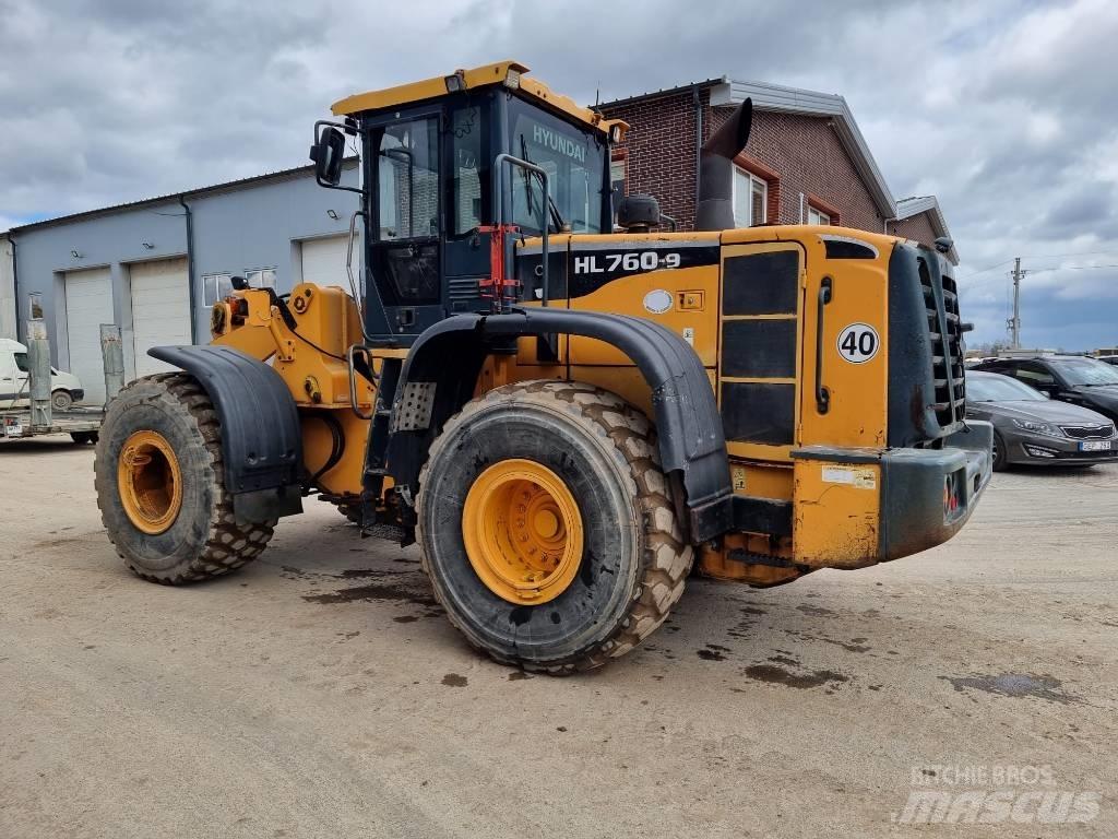 Hyundai HL 760-9 Kolesové nakladače