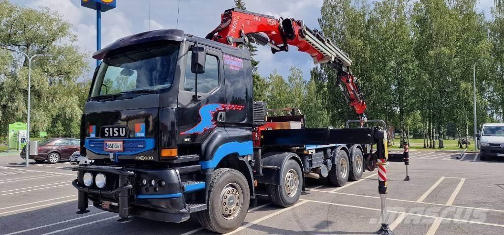 Sisu E18 630 Autožeriavy, hydraulické ruky