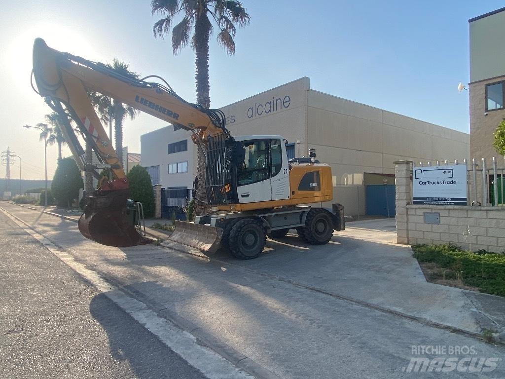 Liebherr A918 Kolesové rýpadlá