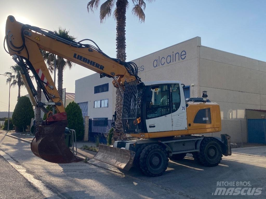 Liebherr A918 Kolesové rýpadlá