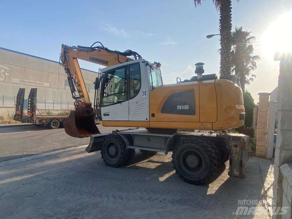 Liebherr A918 Kolesové rýpadlá