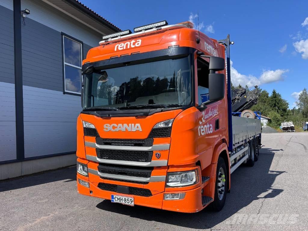 Scania G 410 Autožeriavy, hydraulické ruky