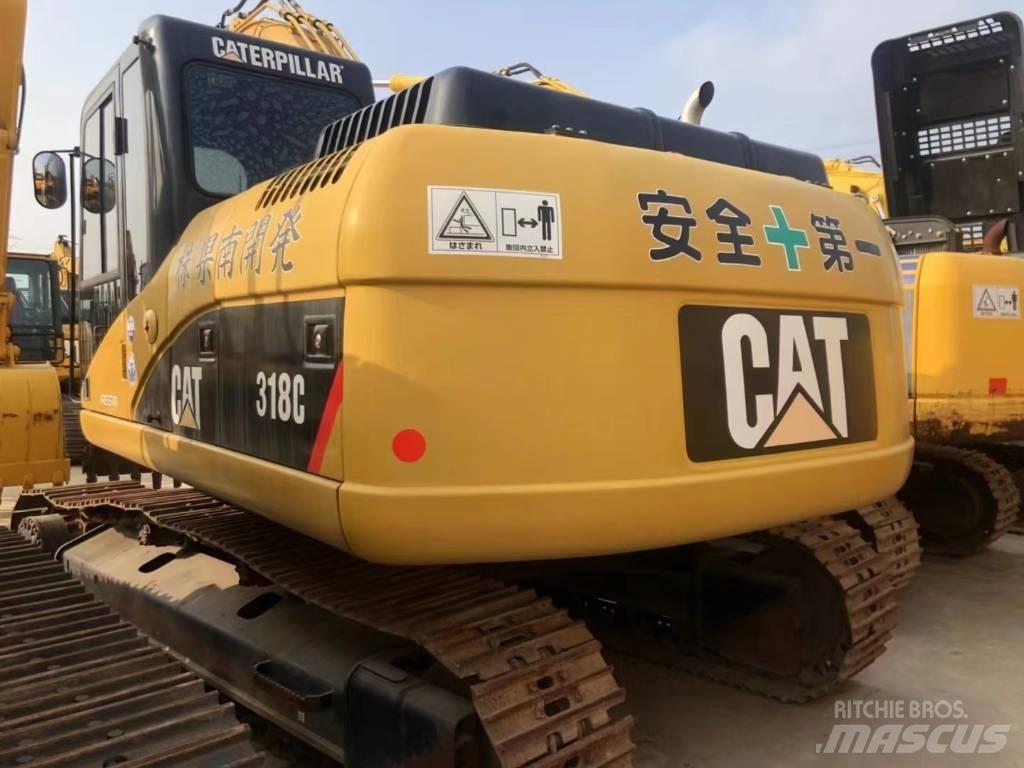 CAT 318C Pásové rýpadlá