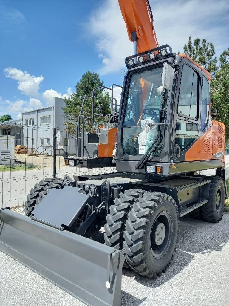 Doosan DX165WR-7K Kolesové rýpadlá