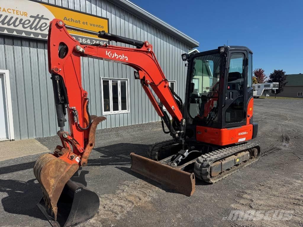 Kubota KX 033-4 Mini rýpadlá < 7t