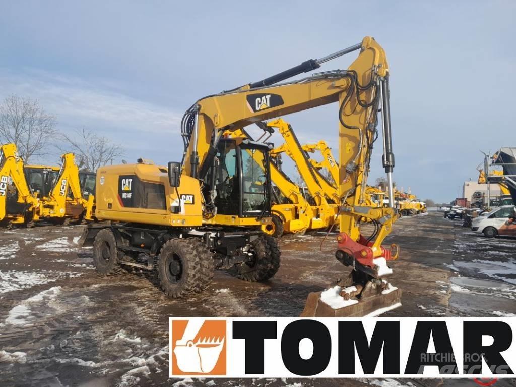 CAT M 314 F Kolesové rýpadlá