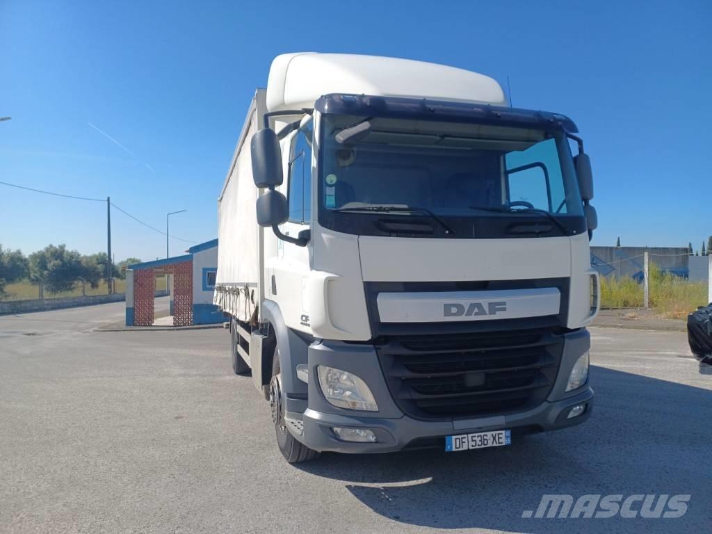 DAF CF 400 Nákladné vozidlá s bočnou zhrnovacou plachtou