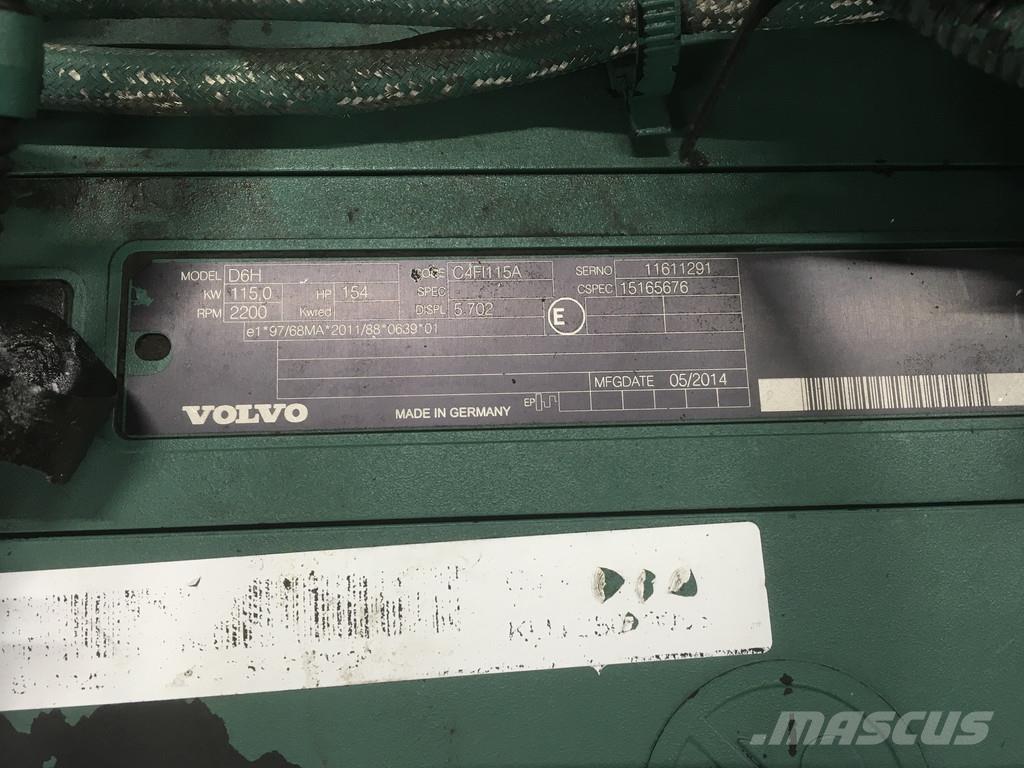 Volvo D6H CORE Stavebníctvo - ostatné