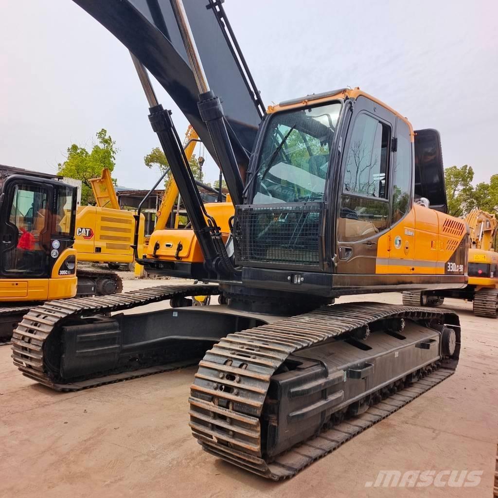 Hyundai 330LC-9T Pásové rýpadlá