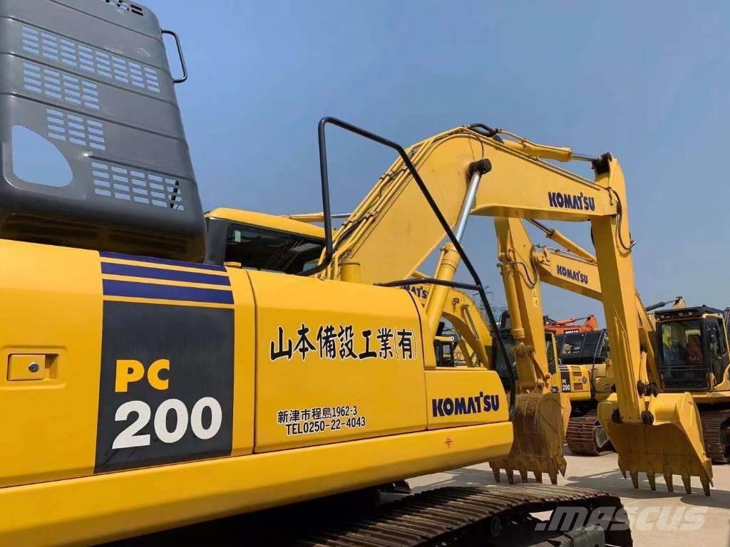 Komatsu pc200-7 Pásové rýpadlá