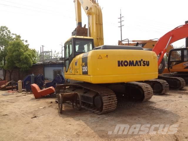 Komatsu pc200-7 Pásové rýpadlá