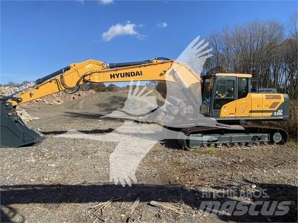 Hyundai HX220L Pásové rýpadlá