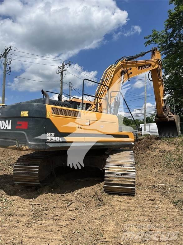 Hyundai HX330L Pásové rýpadlá