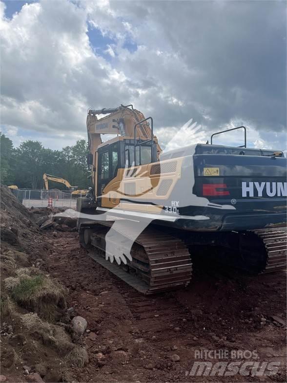 Hyundai HX330L Pásové rýpadlá