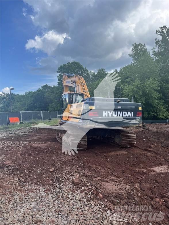 Hyundai HX330L Pásové rýpadlá