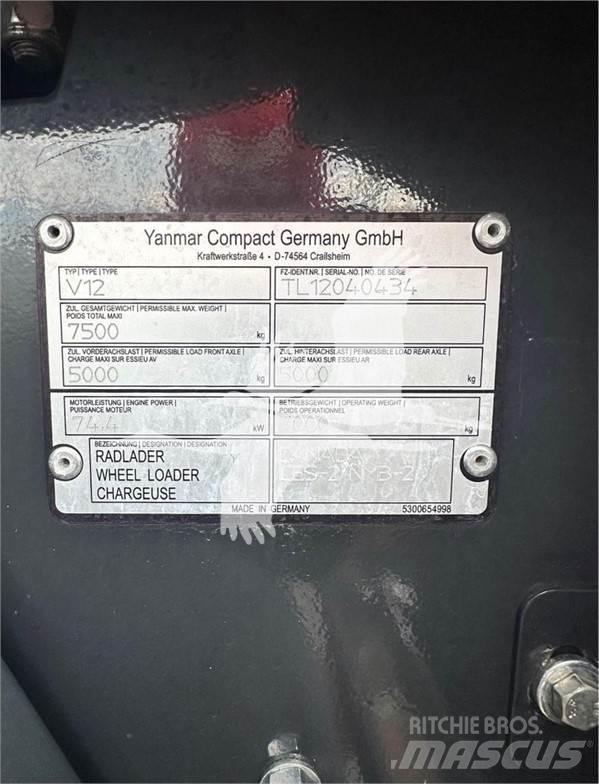 Yanmar V12 Kolesové nakladače