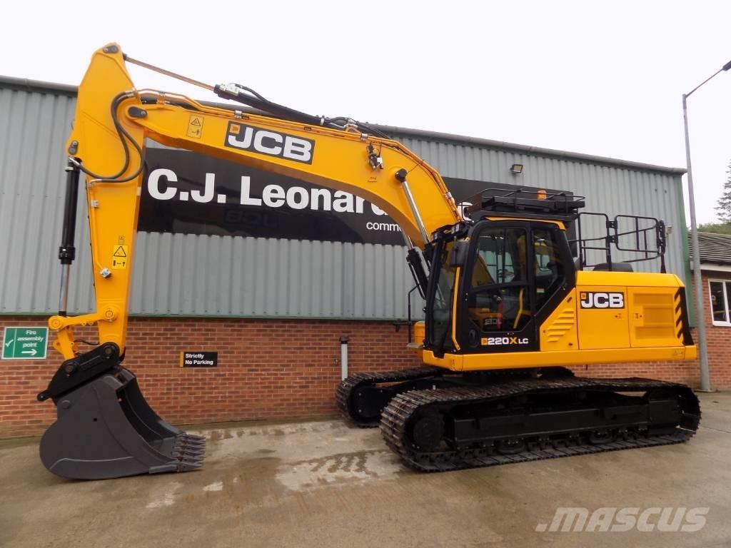 JCB 220X LC Pásové rýpadlá