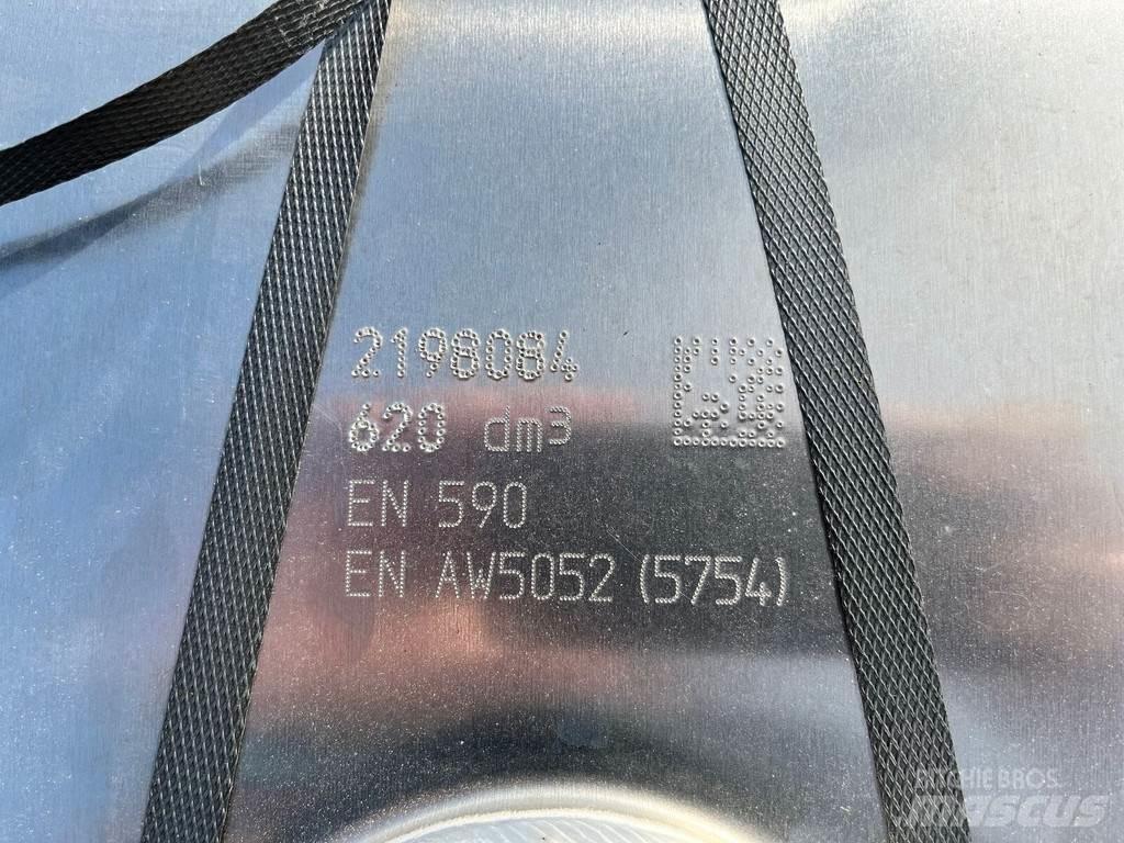 DAF XG Nádrže na palivo a aditíva