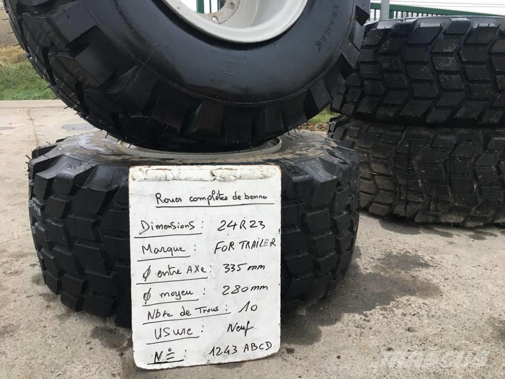  FOR TRAILER 24R23 Pneumatiky, kolesá a ráfiky