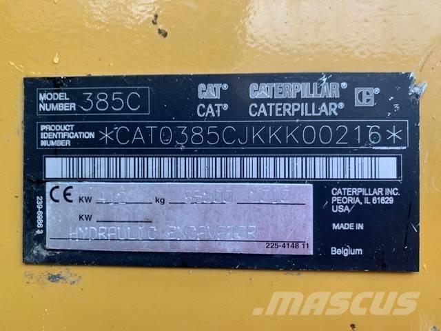 CAT 385 C L  385CL Pásové rýpadlá