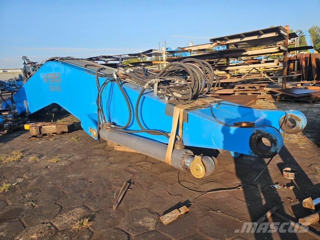 Fuchs MHL 380 Podvozky a zavesenie kolies
