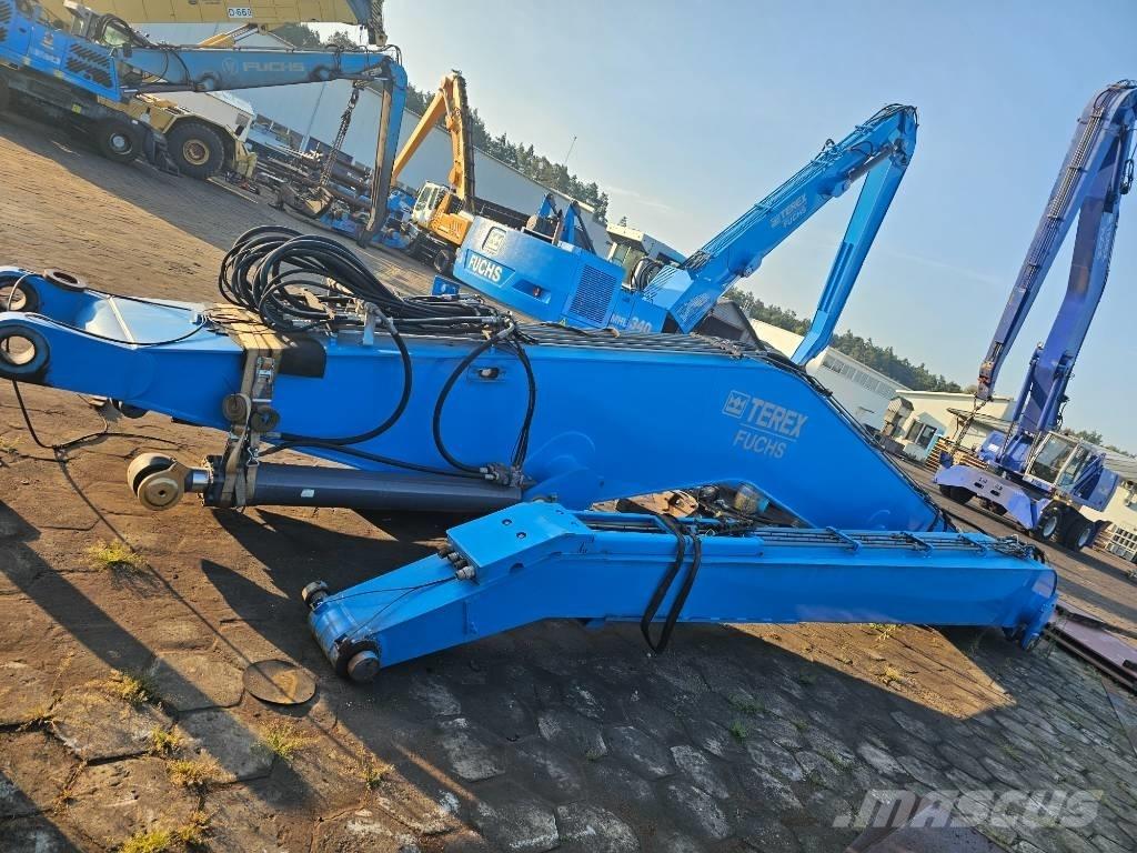 Fuchs MHL 380 Podvozky a zavesenie kolies