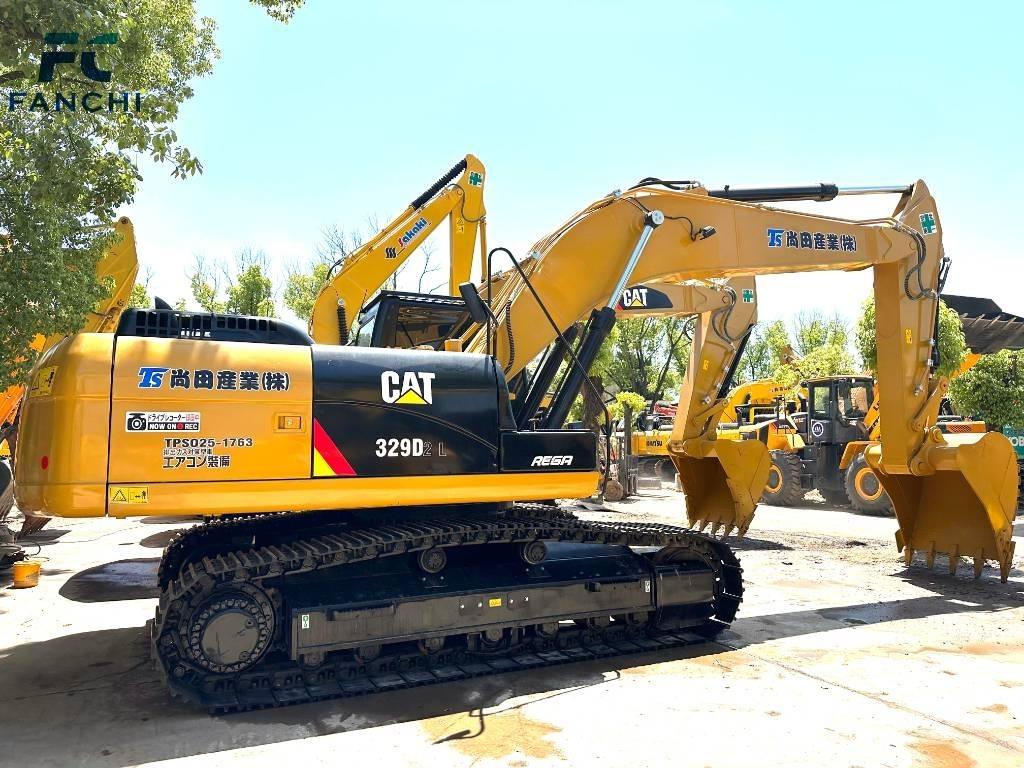 CAT 329 Pásové rýpadlá