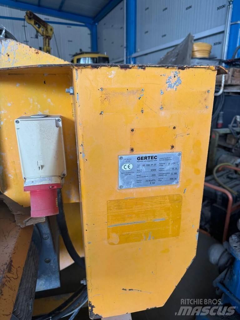  GERTEC SP 1100 Nákladné autá s čerpadlami betónu