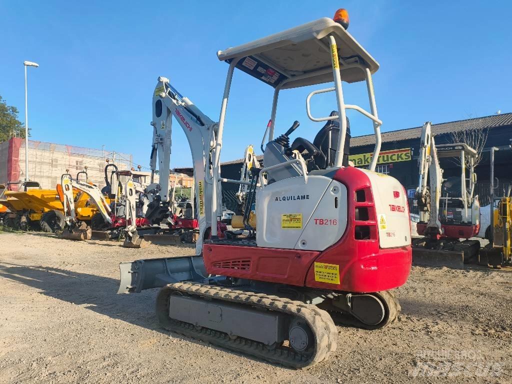 Takeuchi TB 216 Mini rýpadlá < 7t