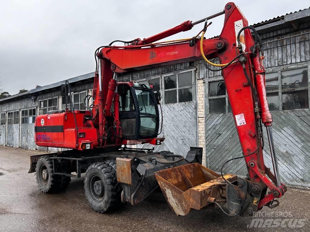 JCB JS 130 W Kolesové rýpadlá