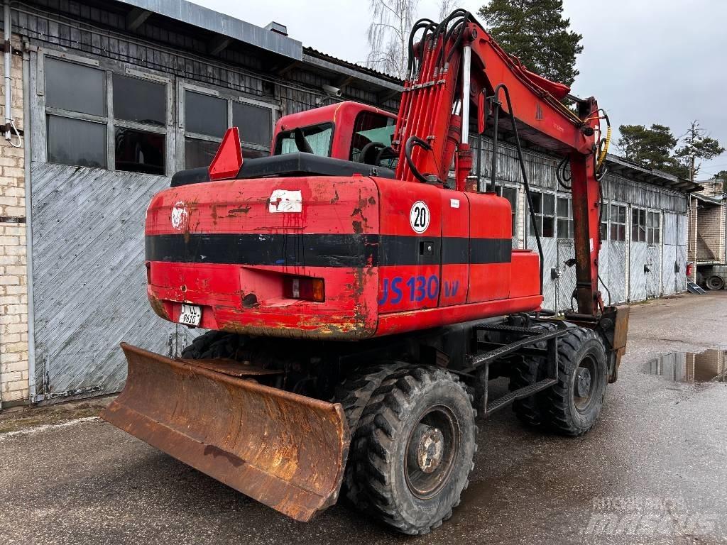 JCB JS 130 W Kolesové rýpadlá