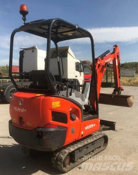 Kubota KX 015-4 Mini rýpadlá < 7t