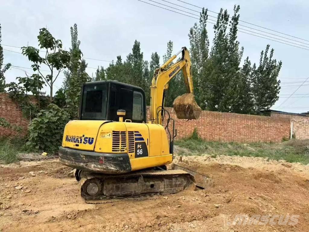 Komatsu PC 56 Pásové rýpadlá