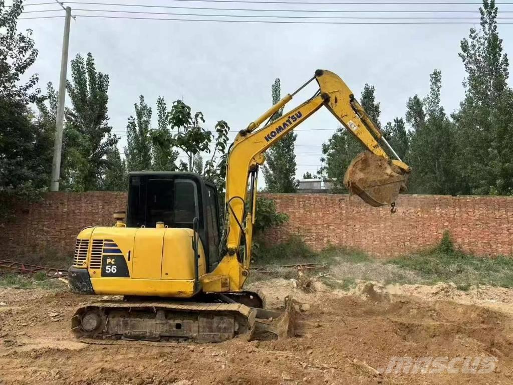 Komatsu PC 56 Pásové rýpadlá