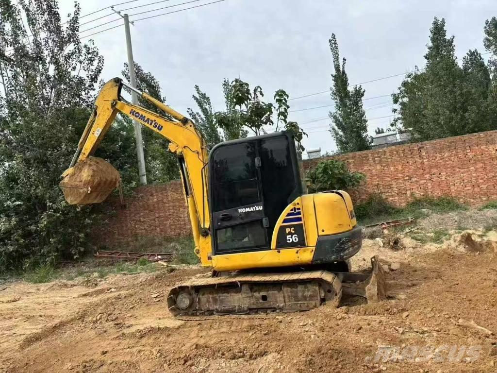 Komatsu PC 56 Pásové rýpadlá