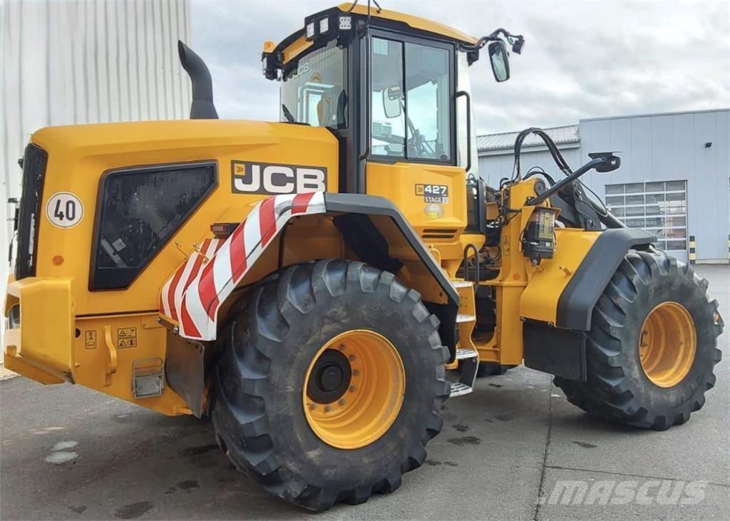 JCB 427 AGRI Kolesové nakladače